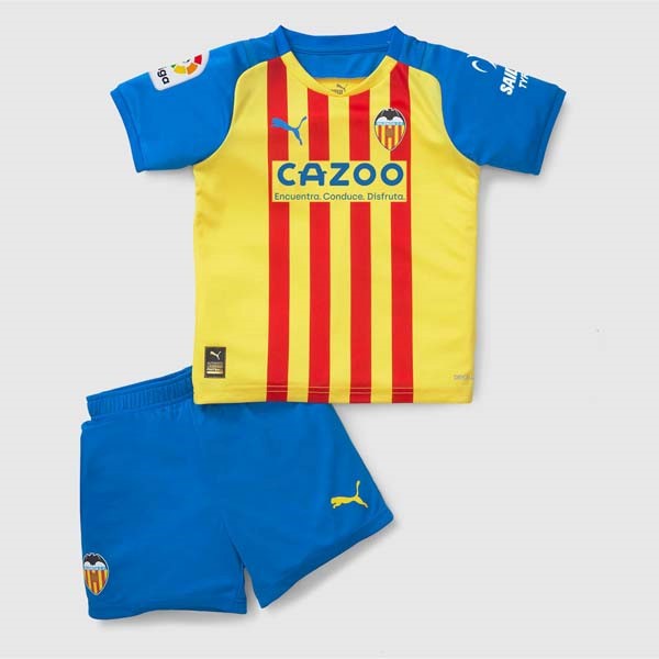 Trikot Valencia Ausweich Kinder 2022-2023